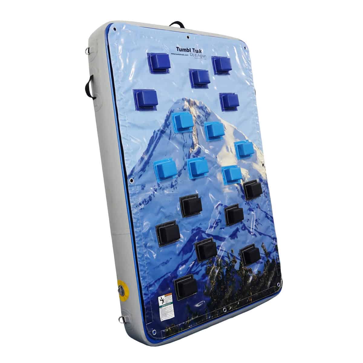 A photo of the Climbing Wall Overlay on a Power Launch.