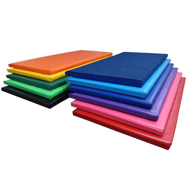 A stack of Build-a-Mats showing multiple colors.